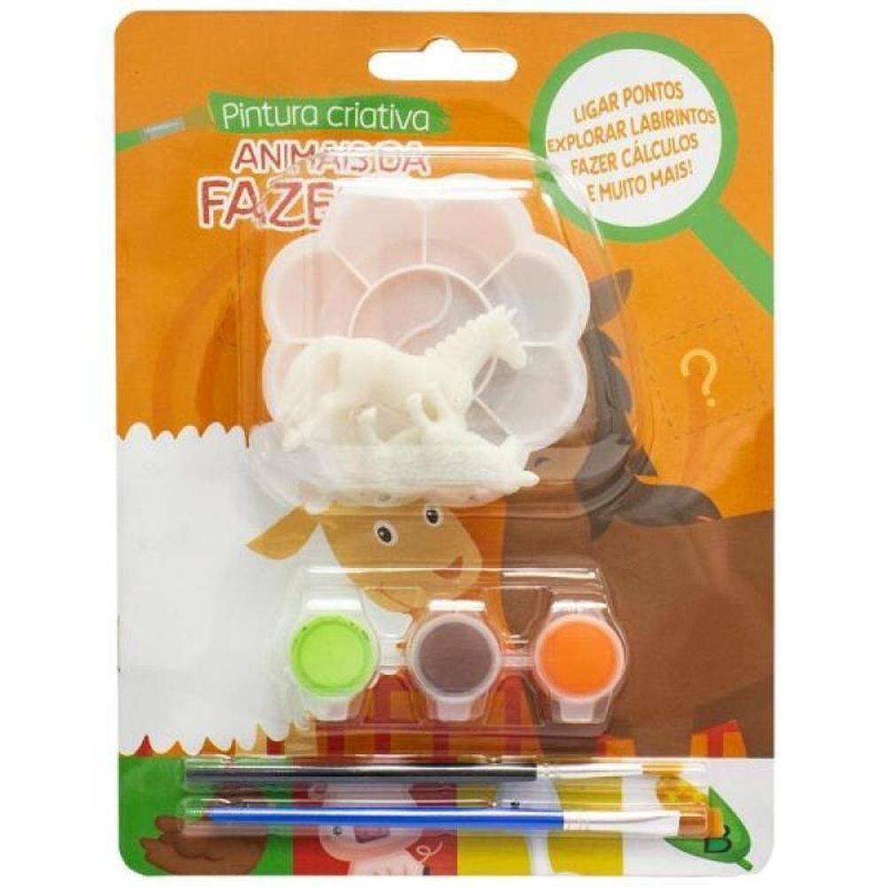 Pintura Criativa: Animais Da Fazenda