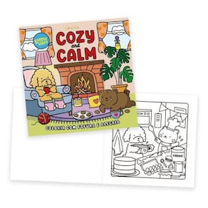 Sunny Vibes: Cozy And Calm - Colorir Com Fofura E Alegria - Livro De Colorir