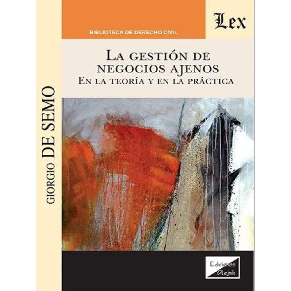 La Gestión De Negocios Ajenos