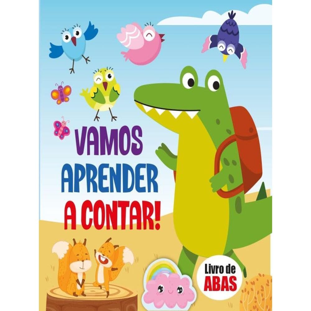 Vamos Aprender A Contar - Livro De Abas