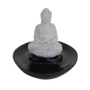 Escultura Buda Tibetano 9,5 cm Presente e Decoração
