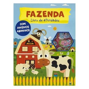 Adesivos Animados - Livro De Atividades: Fazenda