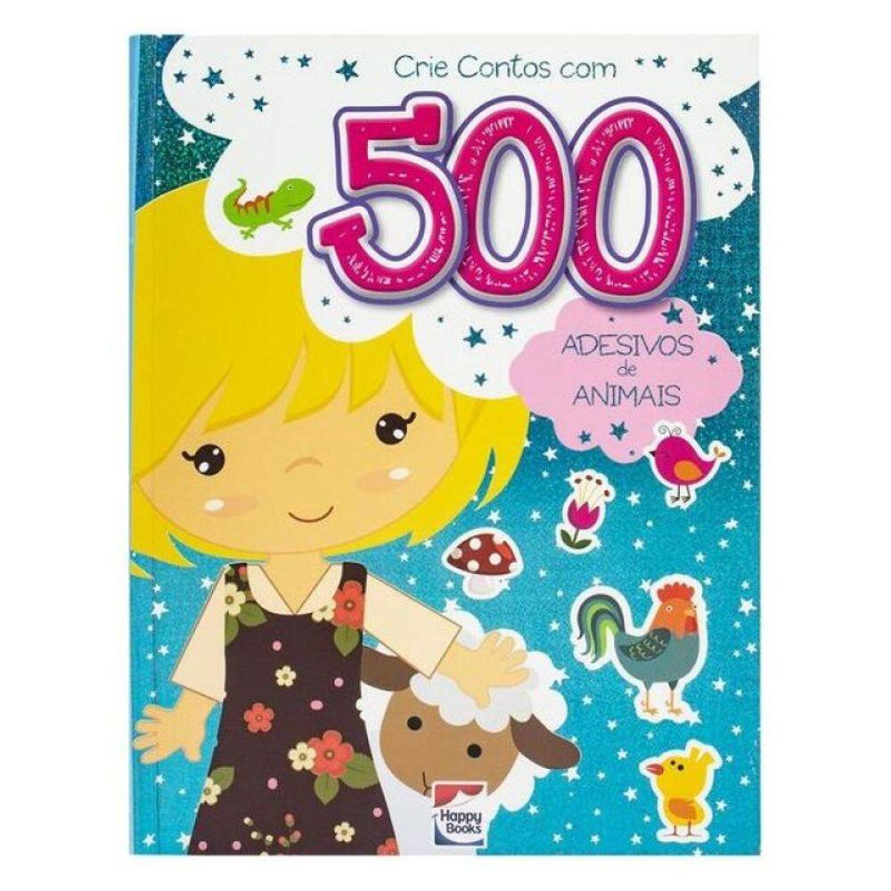 Crie Contos Com 500 Adesivos: Animais