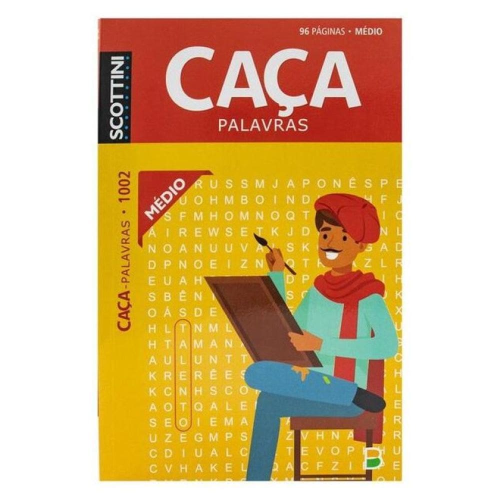 Scottini Caça-Palavras (96P) N.1002 (Médio)