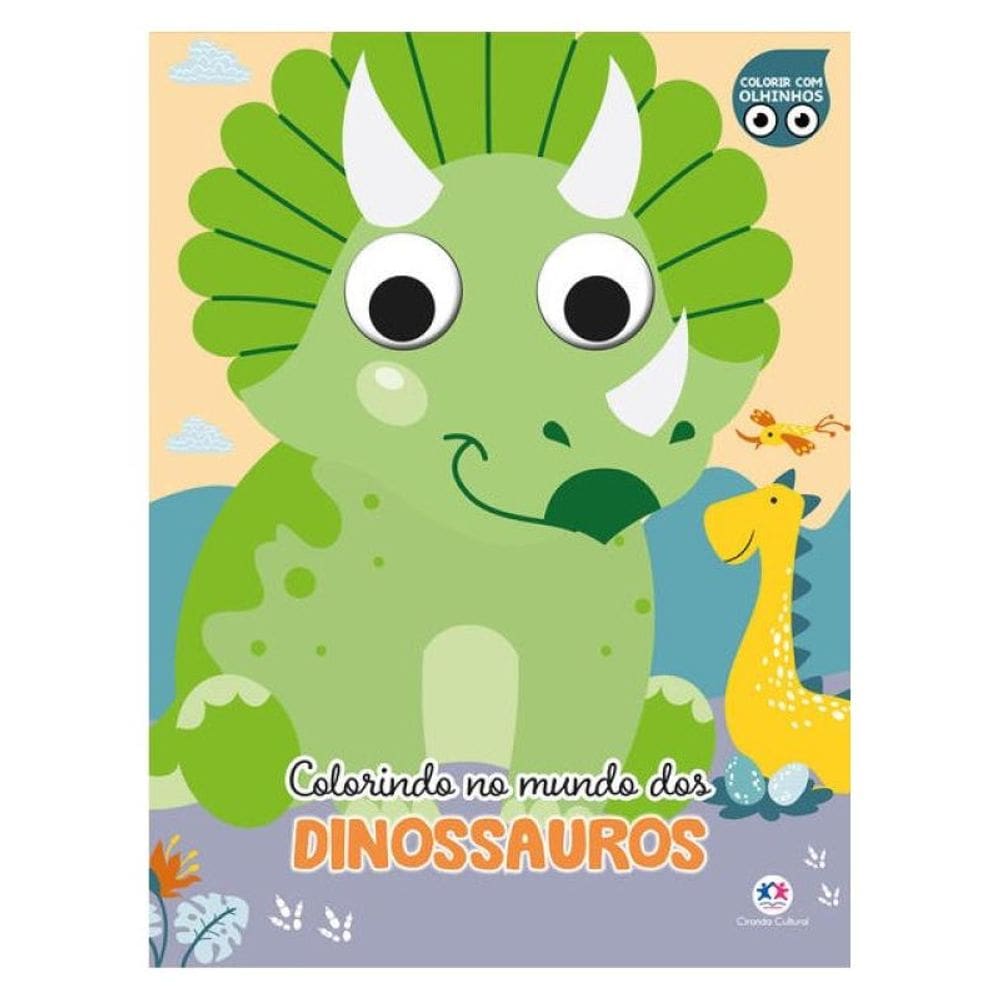 Colorindo No Mundo Dos Dinossauros