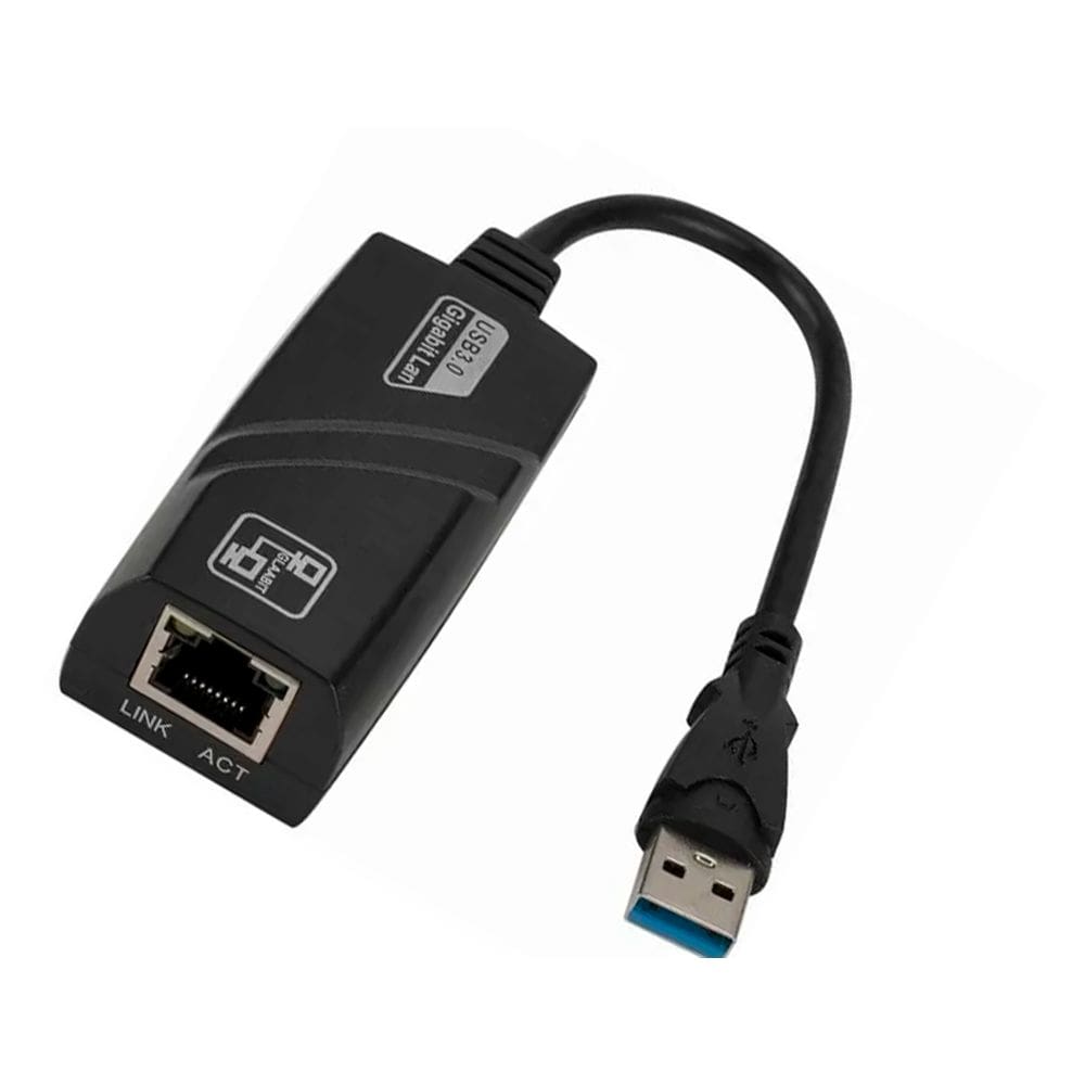 Adaptador Conversor Usb Para Rede 3.0 usb 10/100/1000 Pc e Notebook adlan