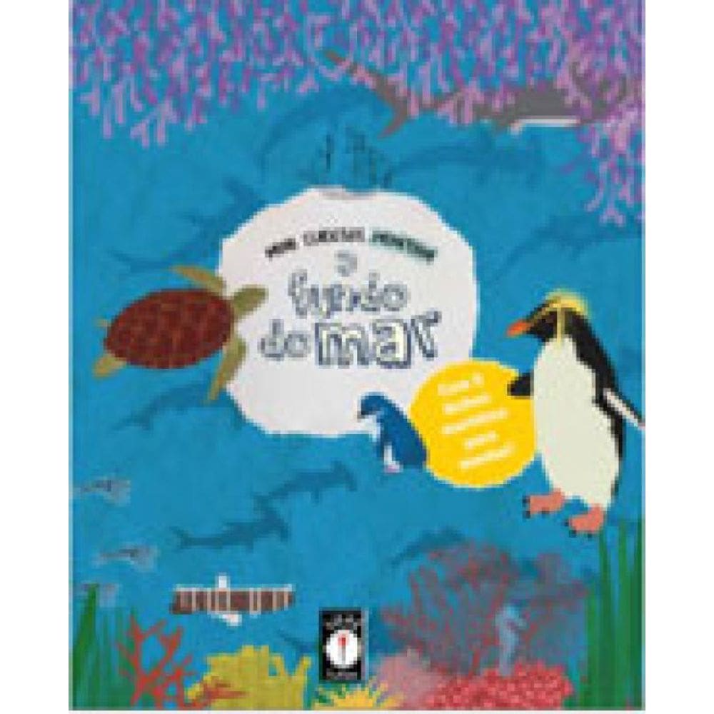 Mini Curiosos Montam O Fundo Do Mar - Com 5 Bichos Marinhos De Papel Para Montar! - Vol. 3