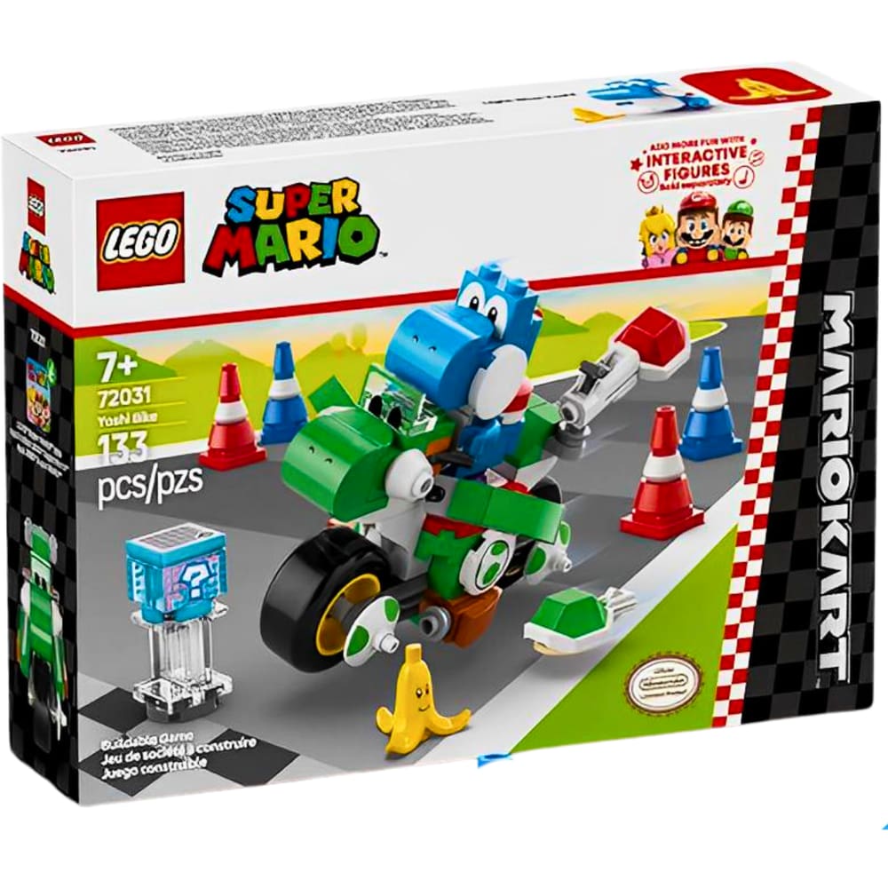 Lego Super Mario Bros Mario Kart Moto Yoshi 72031