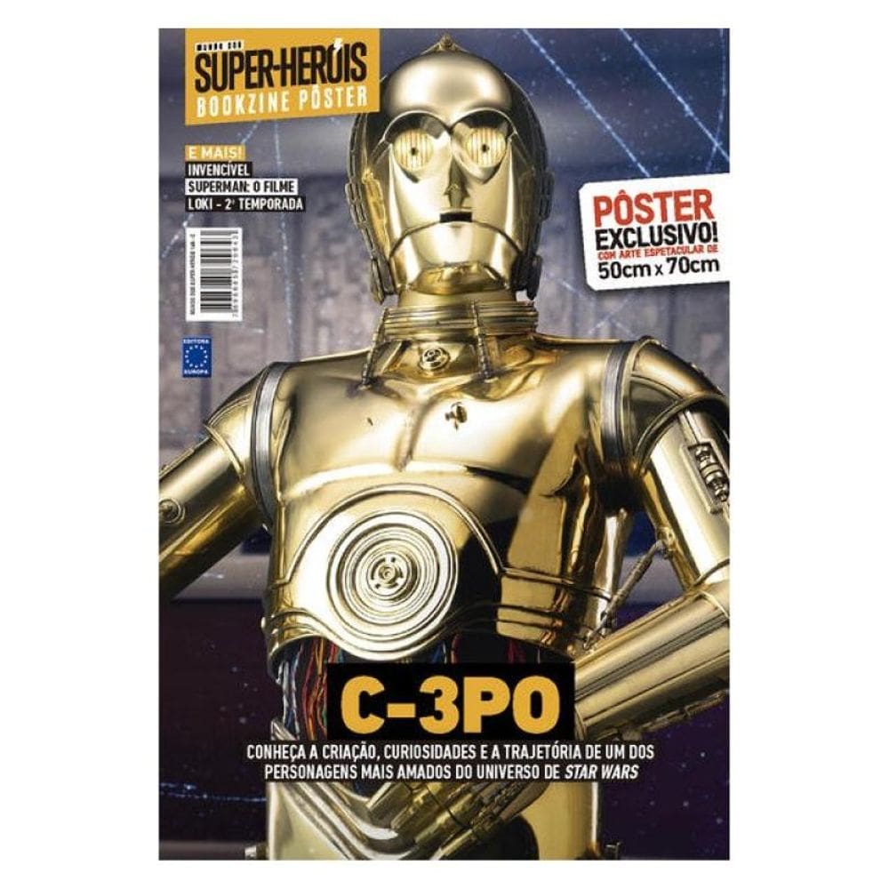 Superpôster Mundo Dos Super-Heróis - C-3Po