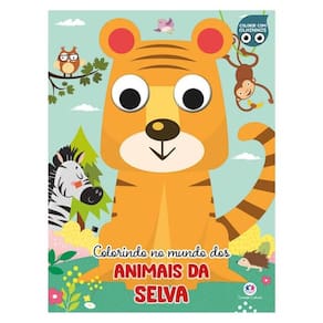 Colorindo No Mundo Dos Animais Da Selva
