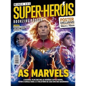 Superpôster Mundo Dos Super-Heróis - As Marvels