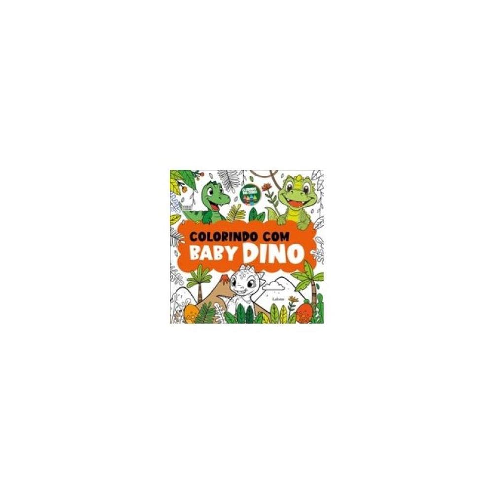 Colorindo Com Baby Dino
