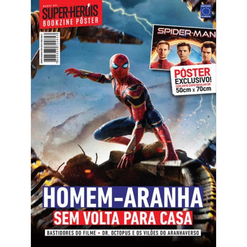 Superpôster Mundo Dos Super-Heróis - Homem-Aranha - Sem Volta Para Casa - Arte B