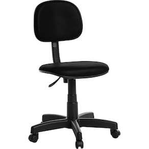 Cadeira De Escritório Secretaria Rj Cor Preto