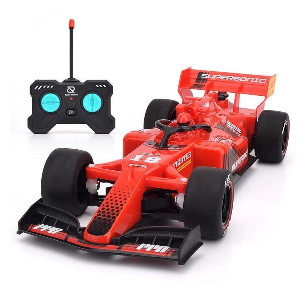 Carrinho Controle Remoto Formula 1 Com Efeito Fumaça Real