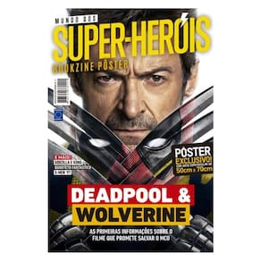 Superpôster Mundo Dos Super-Heróis - Deadpool & Wolverine - Arte Extra