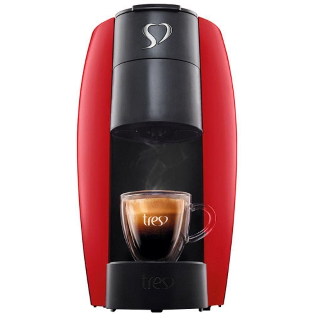 Cafeteira Espresso Tres Coracoes Lov - 20039019 Vermelho 110 Volts