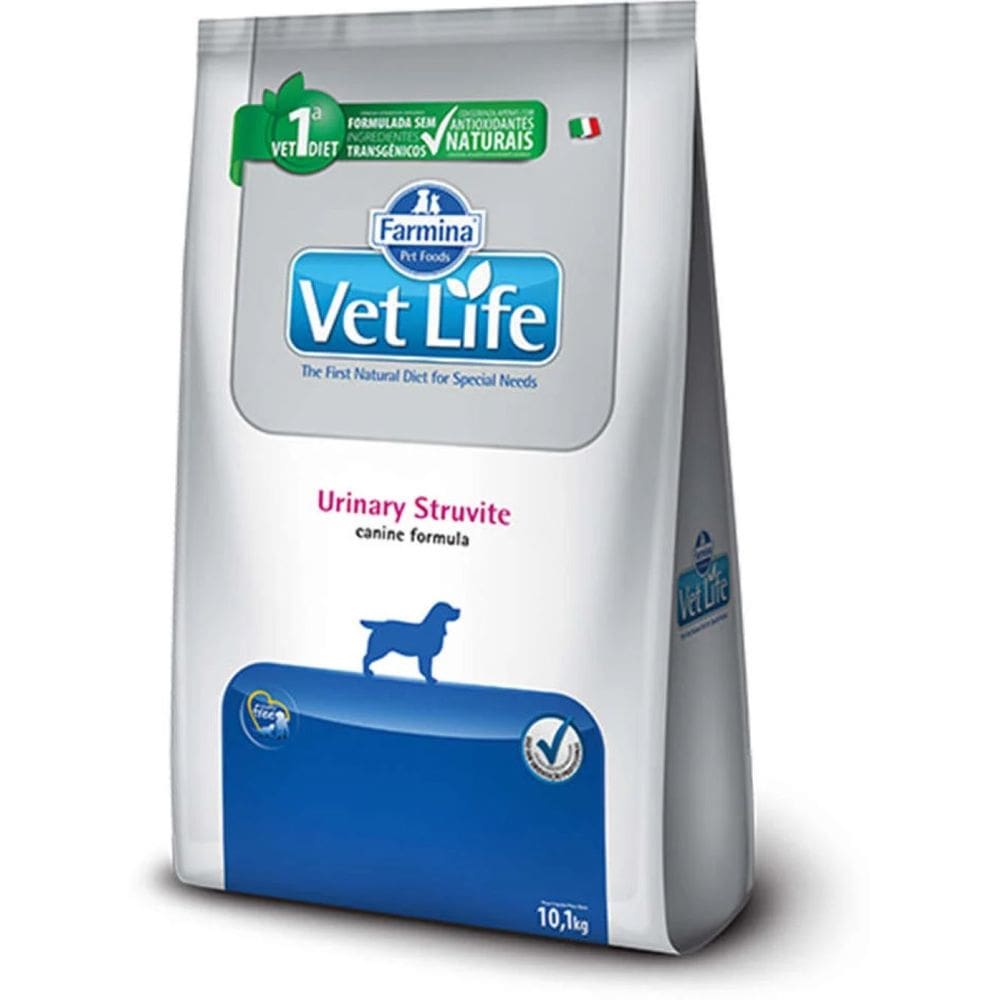 Ração Vet Life Cães Struvite - 10,1kg