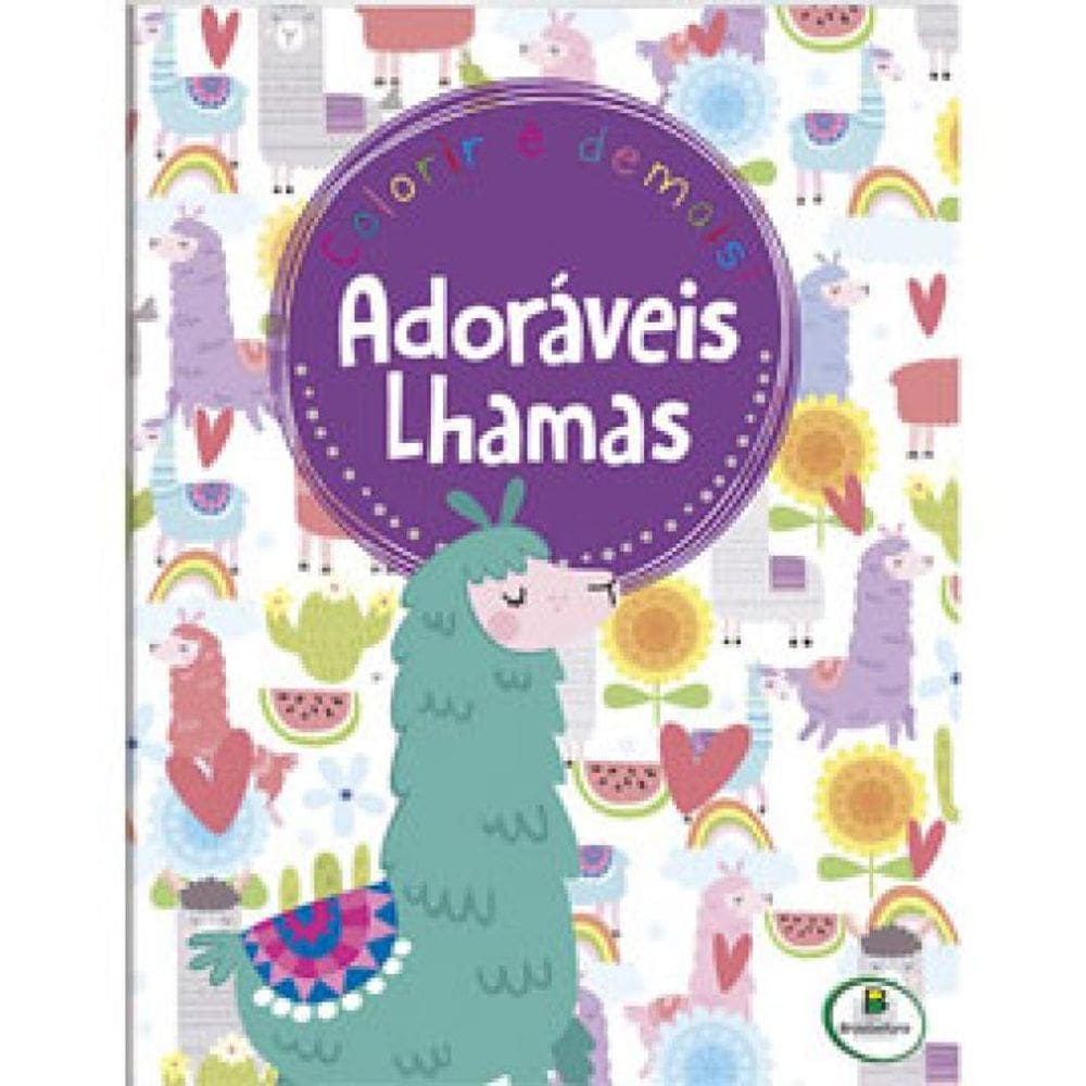 Colorir É Demais! Adoráveis Lhamas
