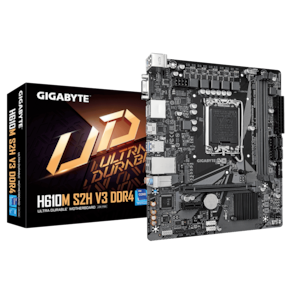 Placa Mae Gigabyte INTEL LGA (1700) DDR4 Micro ATX - H610M S2H V3 DDR4
