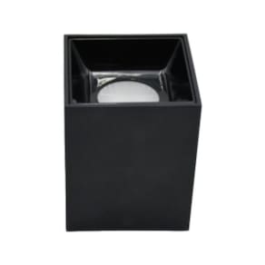 Spot Haut Deluxe Avant Quadrado Preto - 20w 2700k Luz Amarela