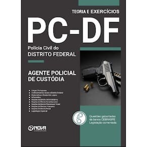 Apostila Pc Df 2025 - Agente Policial De Custódia