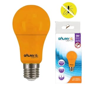 Lâmpada Led Anti-inseto Galaxy 9w - 1000k Luz Laranja