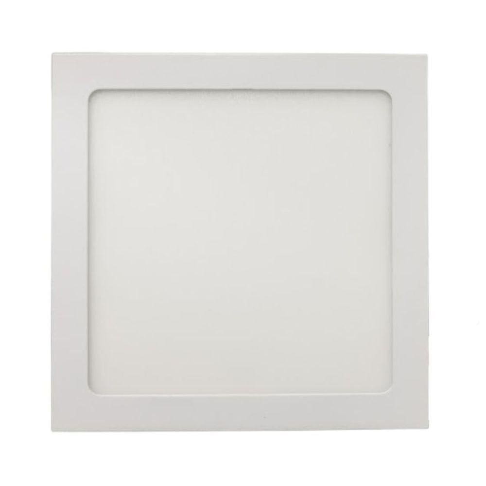 Luminária Quadrada De Embutir Led Elgin - 24w - 2700k Luz Branco Morna