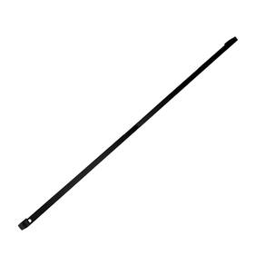 Tubo barra cozinha para aramados preto black 90cm Jomer 2454