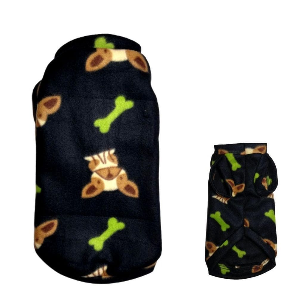 Suéter Inverno GG Preto p/ Cães - Proteção Fria