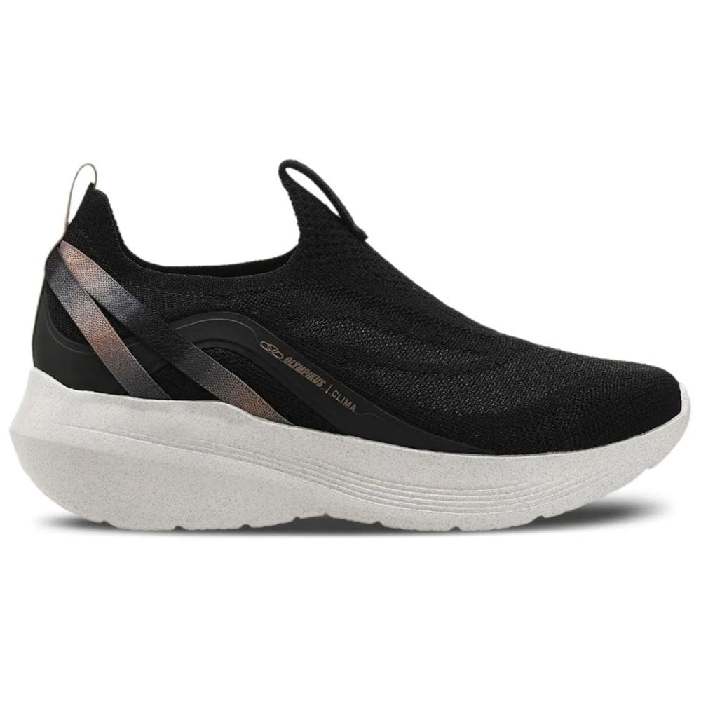 Tênis Olympikus Clima Casual Conforto Academia Feminino Preto