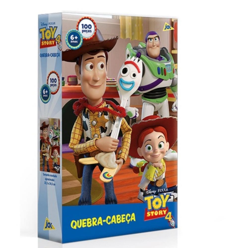 Toy Story 4 – Quebra-cabeça 100 peças