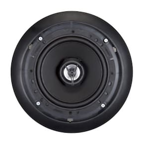 Arandela Redonda Fiamon 6" Coaxial 50rms 8r Preta