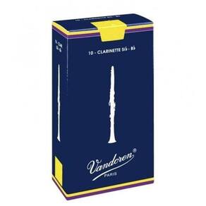 Palheta Tradicional Para Clarinete Sib 3 Vandoren Cr103 - Cx - 10