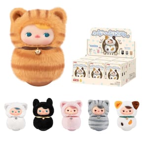 Figuras Blind Box POP MART PUCKY Roly-Poly Kitty Series