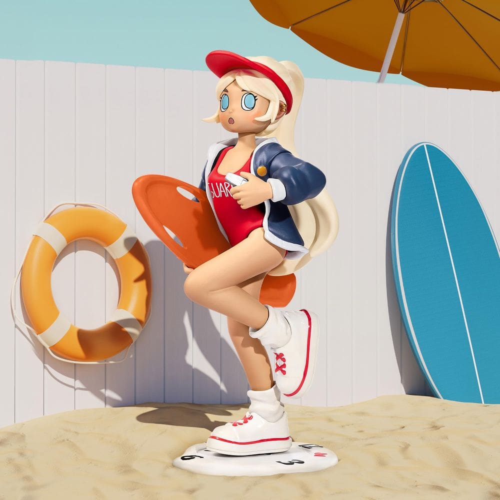 Bonecos de ação POP MART Peach Riot | Casas Bahia