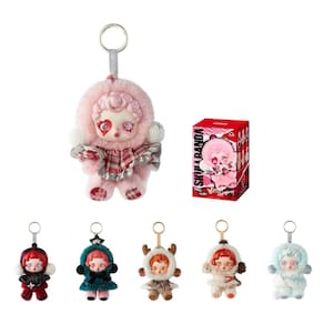 Brinquedo colecionável POP MART SKULLPANDA Winter Symphony Plush