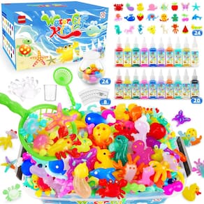 Kit de brinquedos Magic Water Elf QANIY Aqua Fairy com 20 géis mágicos
