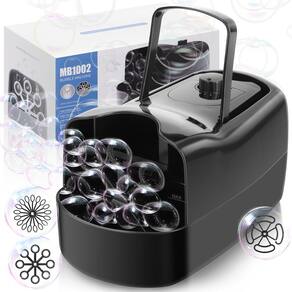 Máquina de bolhas Beria Automatic de 3 tamanhos, bolhas, 2 velocidades, crianças