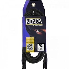 Cabo Xlr Macho X Xlr Fêmea 7,62m Ninja Lw B Santo Angelo