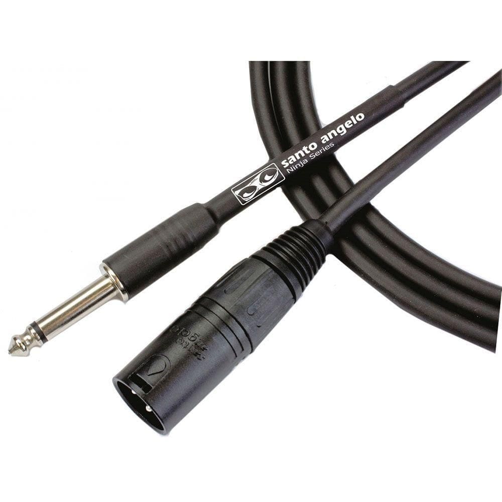 Cabo Santo Angelo Ninja Nm E-20 P10 Mono / Xlr Macho 15...
