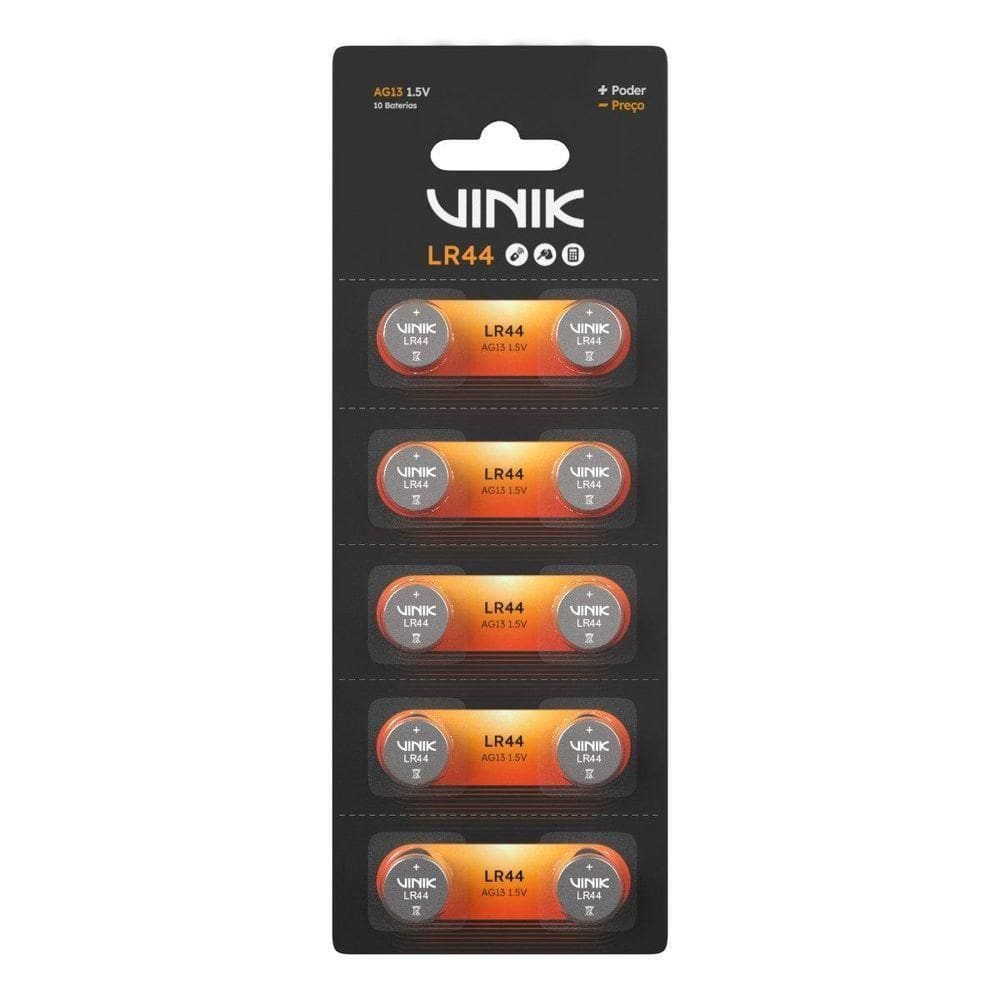 Bateria Alcalina Lr44 C-10 1.5v - Vb44b10