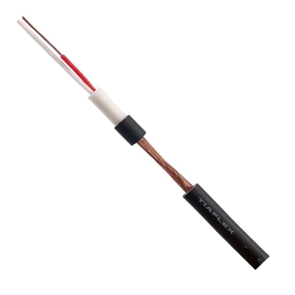 Cabo Para Microfone Tiaflex Sonorizacao Af 2x0,20 Mm...