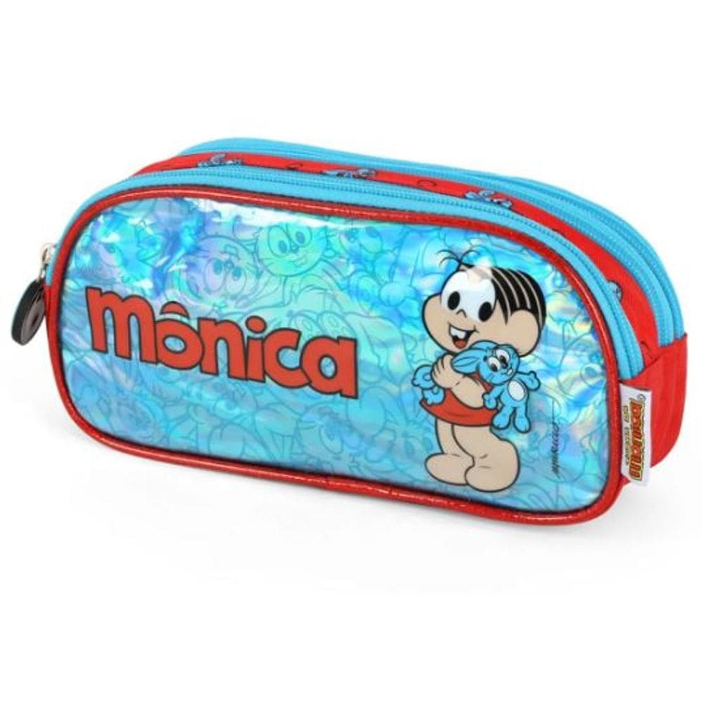 Estojo Triplo Turma da Mônica
