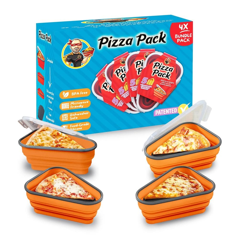 Pizza Pack O recipiente de armazenamento de pizza reutilizável perfeito