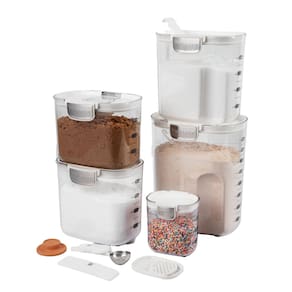 Conjunto de recipientes para armazenamento de alimentos Progressive ProKeeper+ de 9 peças