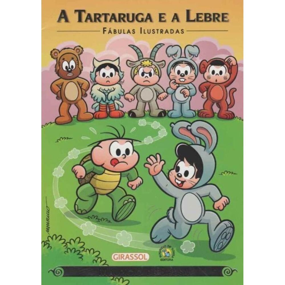 Fábulas Ilustradas - a Tartaruga e a Lebre