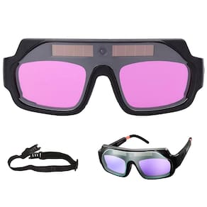 Oculos de Solda Solar Anti Reflexo EPI Escurecimento Automatico UV Haste Regulavel Eletrodo Soldador Segurança Proteçao Resistente