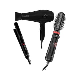 Kit Gama Eleganza Plus - Secador 2100W 127V + Escova Secadora Rotativa Bv + Prancha 220ºc Bv