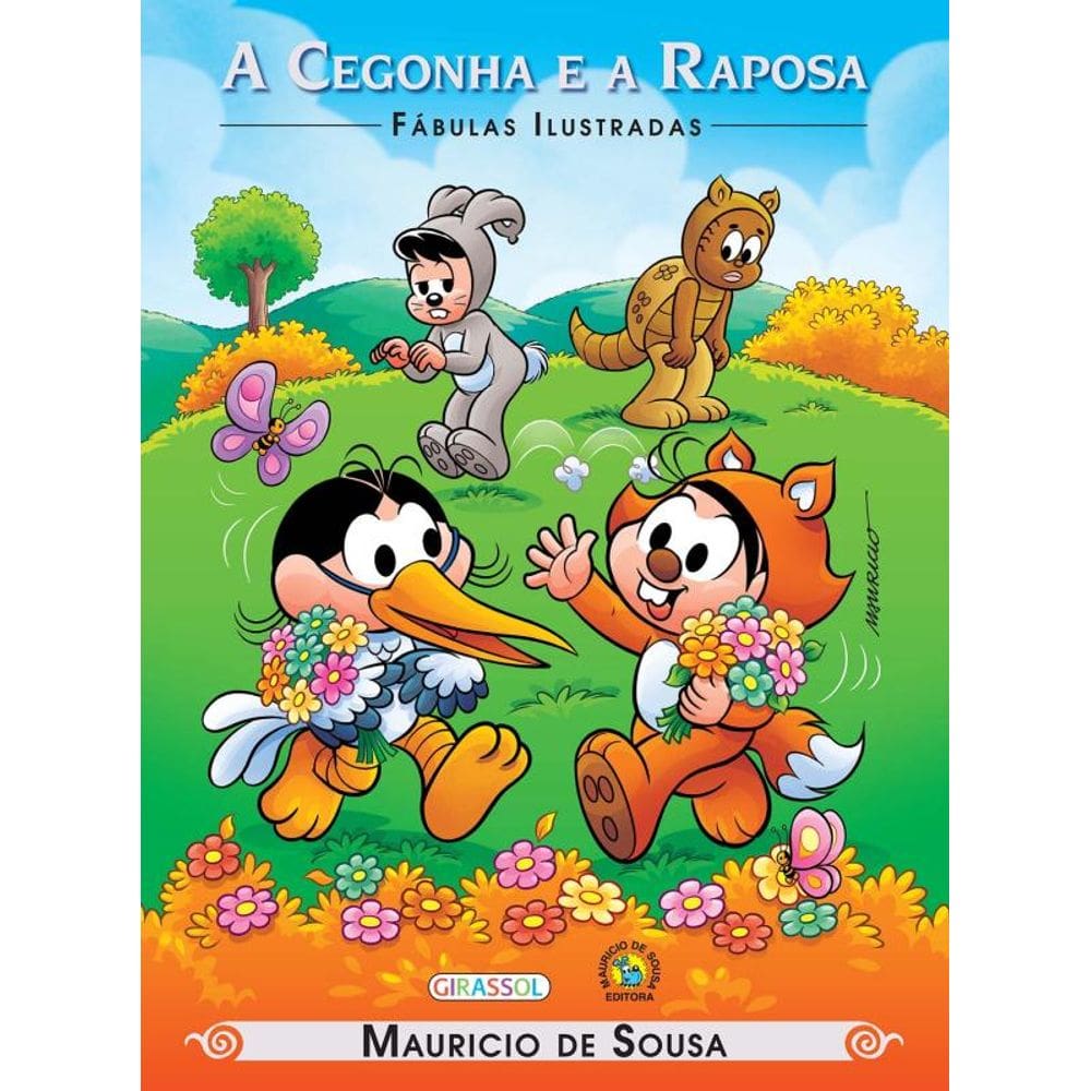 Turma da Mônica - Fábulas Ilustradas - A Cegonha e a Raposa